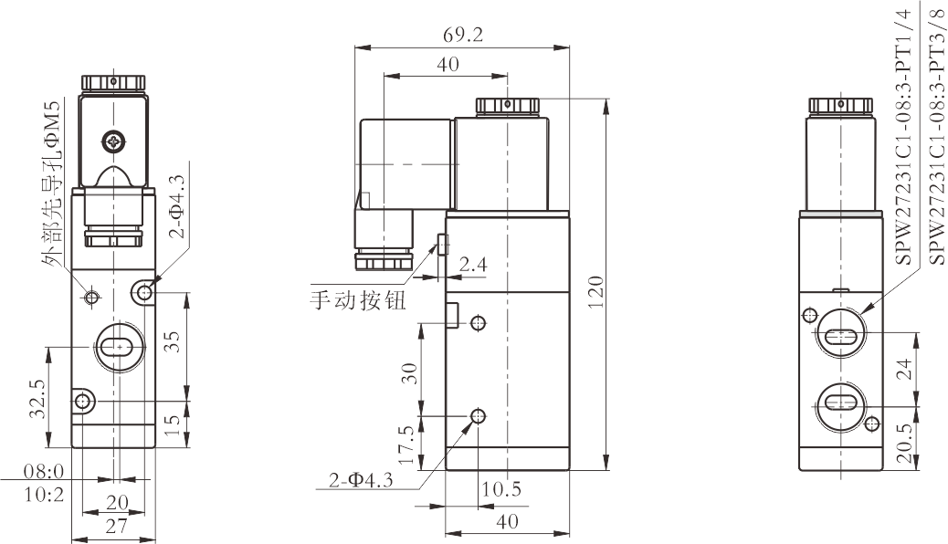 27mm 2-position 3-way single external pilot.png